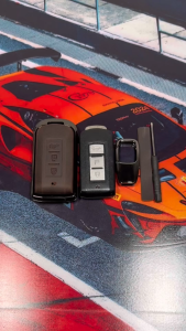 Cover Kunci Mitsubishi Triton Xpander Montero Strada Asx Outlander Car Remote Leather Key Case Cover Accessories