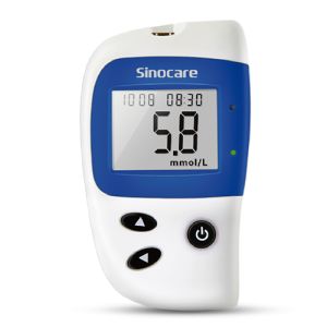 Sinocare Máy Đo Đường Huyết Safe Accu 2 Tặng Kèm 50 Que Và 50 Kim