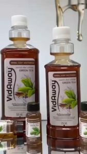 Vidaway Herbal Scent Mouthwash น้ำยาบ้วนปากสมุนไพรไทย 250ml กลิ่นชาเขียว ลดกลิ่นปาก คราบจุลินทรีย์ ดูแลเหงือก ฟันสะอาด ปลอดภัย ไม่มีวัตถุกันเสีย