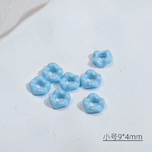 ลูกปัดแยกชั้น Acrylic Wave Layered DIY ทำมือ หัวเข็มขัด ขอบใบบัว ลูกปัดเครื่องประดับ วัสดุ 100-999 หยวน