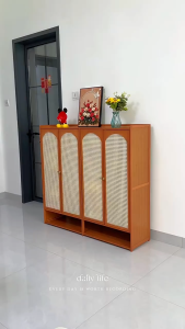 Tủ đựng giày nhiều tầng tủ để giày dép gỗ tại cửa hộ gia đình kệ giày tủ giày thông minh tủ giày gỗ