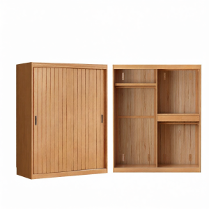 WEISHA | Real Wood Storage Wardrobe