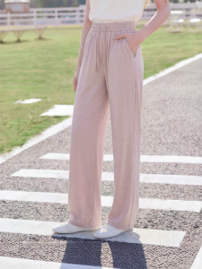 XIANGYING | Quần Tây Dáng Rộng Cao Waist