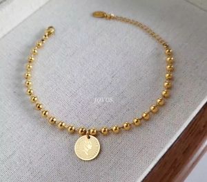 JOYUS Elizabeth Titanium Stainless Steel 18K Gold Waterproof European Retro Bracelet Birthday Gift Box