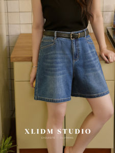 Comfort Breathable Straight Loose Hip-Cut Jean Shorts for Summer