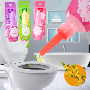 Toilet Deodorizer Fragrance Drops Floral Air Freshener Bathroom Kitchen Home Odor Control Fresh Scent