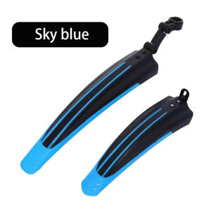 PINMOAP 2 Bộ Chắn Bùn Xe Đạp Cho Xe Đạp Leo Núi 20-26 Phía Trước & Phía Sau Chắn Bùn Bền Chống Bắn Nước Phụ Kiện Đi Xe Đạp MTB Dễ Dàng Lắp Đặt