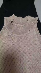 Women Tank Crop Tops Knitting Off shoulder Top Girls Knitted Top Sleeveless Short Vest For Woman