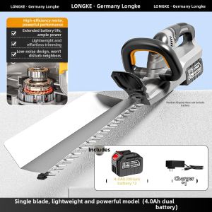LONGKE | Rechargeable Lithium Trimmer Multifunction Outdoor