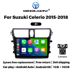 IPS Screen Car Radio For Suzuki Celerio 2015-2018 2Din Carplay GPS Navigation Central Multimedia Player Intelligent audio system