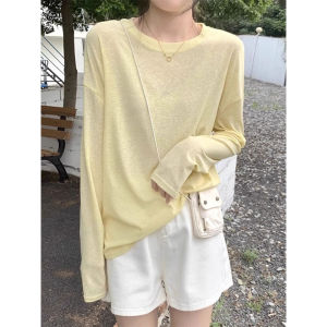 Cool Silk Ice-Film Sleeve Long T-Shirt