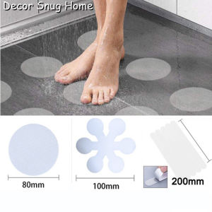 【On Sale】12Pcs Anti Slip Tape Waterproof Bathroom Safety Sticker Transparent Non-Slip Pad