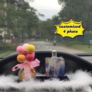 Crystal Photo Balloon With Perfumes | LED Light | Gifts | Car Decor | Anniversary | Wedding | Birthday | Valentine | Christmas