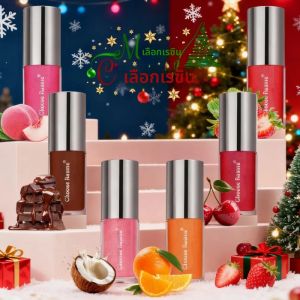 ลิปสติกเนื้อผลไม้ สีสวย เซ็กซี่ ชุ่มชื้น กลิ่นสตรอว์เบอร์รี บำรุงริมฝีปาก กันน้ำ ติดทนนาน ของขวัญคริสต์มาส