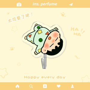 Adorable Butter Bear Fabric Storage Hanging Bag Wall Mounted Bedroom Doorway Organizer for Dormitory Student Storage Solution