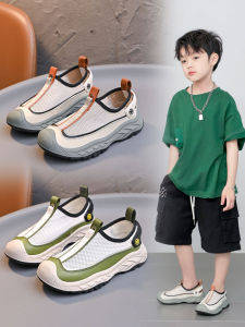Giày Thể Thao Trẻ Em Mùa Hè Thoáng Khí Cho Bé Trai Giày Thể Thao Một Bước Lưới Thoáng Khí Cho Trẻ Lớn