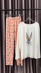 SV 6437 - Pajama Set | Silvervogue | Set Atasan dan Celana Katun Stretch Pakaian Kasual Wanita