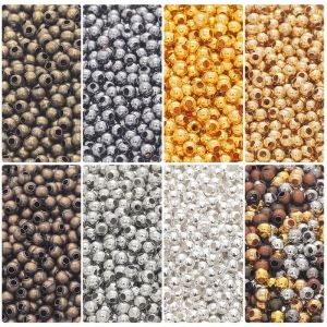 100-500 ลูกปัดโลหะ 2.4/3.2/4/5/6มม มาเล่นกัน สวยทุกมุม สำหรับเครื่องประดับทำ DIY และการสร้อยข้อมือ สร้อยคออุปกรณ์เสริม