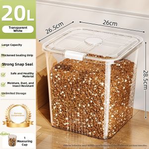 MEIZHUFU | Sealed Pest-Proof Moisture-Proof Pet Food Storage Bucket