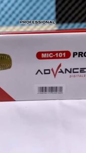 Advance MIC-101-PRO Mic Wireless Karaoke Mikrofon dapat di charger