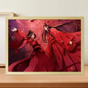 The Wizard of the Devil Puzzle 1000 Pieces Wooden with Photo Frame Adult Handmade DIY Kids Educational Toys Birthday Gift