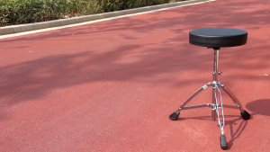 Ghế Trống DC‑01 Cho Nghệ Sĩ Trống – Nệm Êm Giảm Đau Lưng Điều Chỉnh Chiều Cao Linh Hoạt Chân Tam Ổn Định Chống Trượt