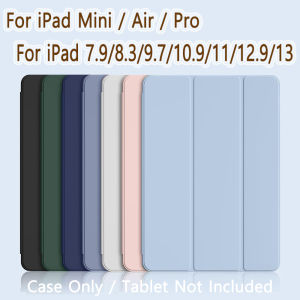 For iPad mini Air Pro 7.9 8.3 9.7 10.2 10.9 11 12.9 13 A16 5th 6th 7th 8th 9th 10th 11th Generation Magnetic Flip Smart Cover