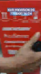 DS-7716NXI-K4/16P HIKvision Nvr 16 CH 16 PoE Original Garansi Resmi