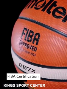 Molten GG7X/GQ7X BG5000 Basketball Official Size 7 Blue | Includes Air Pump Reinforced Net & Needle Construction