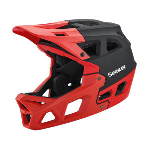 Seeker Mountain Bike Off-Road Full-Face Helmet lightweight Comfortable Breathable Downhill Riding Safety Protective Equipmen