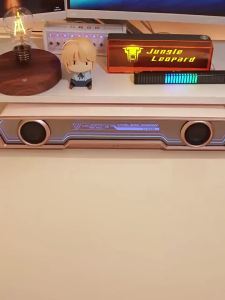 Interstellar V4-LCD 1.5 Inch 60Hz Customize Screen Modular Splicing Infinity Mirror 120mm CPU Case LCD Fan Jungle Leopard