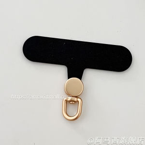 Mobile Phone Fixed Clip Neutral Pendant Patch Clip Lanyard Bracelet Chain Metal Strong and Durable New Arrival Gasket Phone Case Pendant Connecting Piece 360 Degrees Rotate Phone Case Hook Bracelet