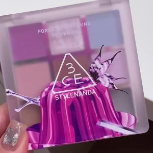 3CE | 3CE Eye Color PLT-Lavender M.SCARF Sắc Tố Cao Độ Bền Lâu Dài Long Lanh Lấp Lánh Matte Metallic Satin Hợp Thời Trang Đa Năng Mỹ Phẩm Trang Điểm Đa Năng Hàn Quốc