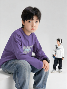 zosee | Áo Thun Dài Tay Cotton Mới Cho Bé Trai