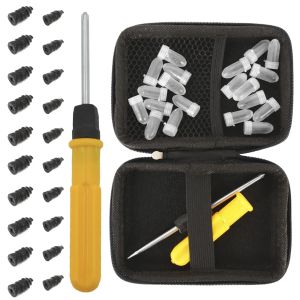 Car Tire Repair Tool Kit EVA Storage Case Car Motorcycle Vacuum Tyre Repair Nail Rubber Tubeless Tire Repair Tool Set