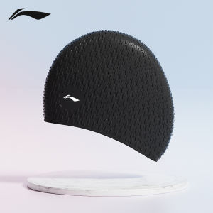 Li-Ning | Waterproof Comfortable Long Hair Ear Protection Swim Cap