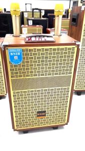 Loe kéo Bluetooth chính hãng BNIBM9Bass 20 kèm 2 mic không dây giá rẻ -Âm thanh hay