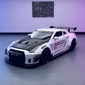 Kích Thước Lớn 1:24 Nissan GTR-R35 Xe Ô Tô Mô Hình Bằng Hợp Kim Mô Phỏng Thể Thao Bộ Sưu Tập Đồ Chơi Quà Tặng Dành Cho Độ Tuổi 14+ Kim Loại Diecast