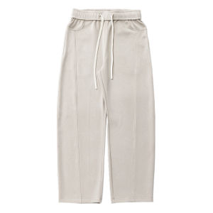 Quần Dài Nam Dáng Rộng Phong Cách Mỹ Mùa Thu Đông Quần Dài Thường Ngày Có Dây Rút Xếp Ly Lỗ Rỗng Cạp Vừa Chất Liệu Polyester