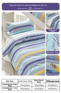 AITONGNUAN | Dormitory Essential Cotton Bedding Set