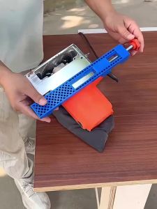 JUSTINLAU Máy Cưa Tròn Có Thể Điều Chỉnh Được Máy Cắt Bụi 4 Inch Đường Ray Dẫn Hướng Cho Chế Biến Gỗ Và Cải Tạo