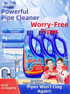 Rabito | Odor Removing Hair Blockage Dissolving Pipe Cleaner
