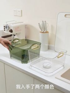 家用洗菜篮客厅带提手水果篮 - Household Vegetable Washing Basket with Handle Living Room Fruit Basket