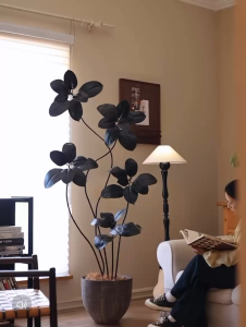 【SG Evergreen】Artificial Plant in Pot Artificial Rubber Tree Adjustable Fake Plants Tall Plant Real Touch Rubber Tree Fake Tree for Home Office Decor Nordic Plants
