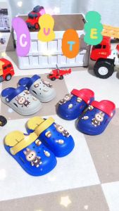 Sandal Selop Anak Laki-Laki Umur 3-10 Tahun Aksesoris Labubu EVA Rubber Import 8803-2