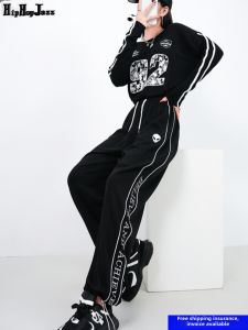 Hip Hop Jazz | Street Hip-hop & Jazz Dance High Waist Sweatpants