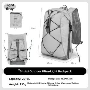 HIKEMAN | Waterproof Lightweight Travel Backpack