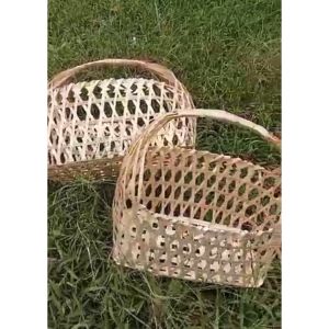 Keranjang Bambu Hampers / Keranjang Parcel Lebaran Idul Fitri