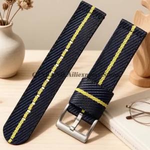 Đa Năng Vải Nylon Dây Đồng Hồ Cho Seiko Citizen Quân Đội Thể Thao Vải Dệt Vòng Tay Dây Đeo Thay Thế 20/22mm Dây Đeo Tay