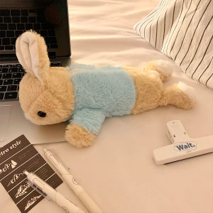 XINDONGXINGQIU | Cute Peter Rabbit Plush Large Capacity Stationery Bag